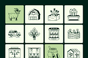 Farming Drawing Illustration Set, an Outline Icon by Vectors Market (Thumbnail 8 of 8)