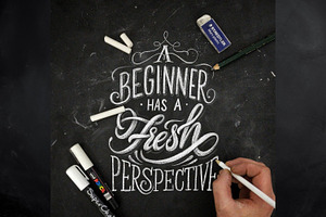 Chalk Dust - Procreate Lettering Kit