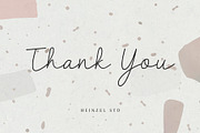 Clarisa Modern Script, a Handwritten Font by Heinzel Std (Thumbnail 7 of 7)