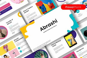 Abrashi Business PowerPoint Template, a Presentation Template by kreatifreya