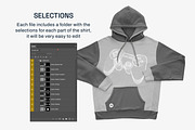 IND5000 Heavyweight Hoodie Mockups, a Hoody Mockup by GraphicHero (Thumbnail 6 of 9)