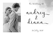 Wedding Beauty, a Script Font by Artkenza (Thumbnail 2 of 7)