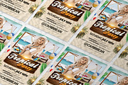 Tropical Party Flyer Template, a Flyer Template by Creative Waffle (Thumbnail 2 of 5)