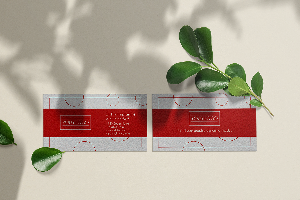 Circles - Premium Business Card, a Business Card Template by BAUXERdesigns