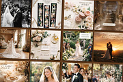 Luxury Wedding Instagram Templates, a Social Media Template by Arslan (Thumbnail 3 of 10)