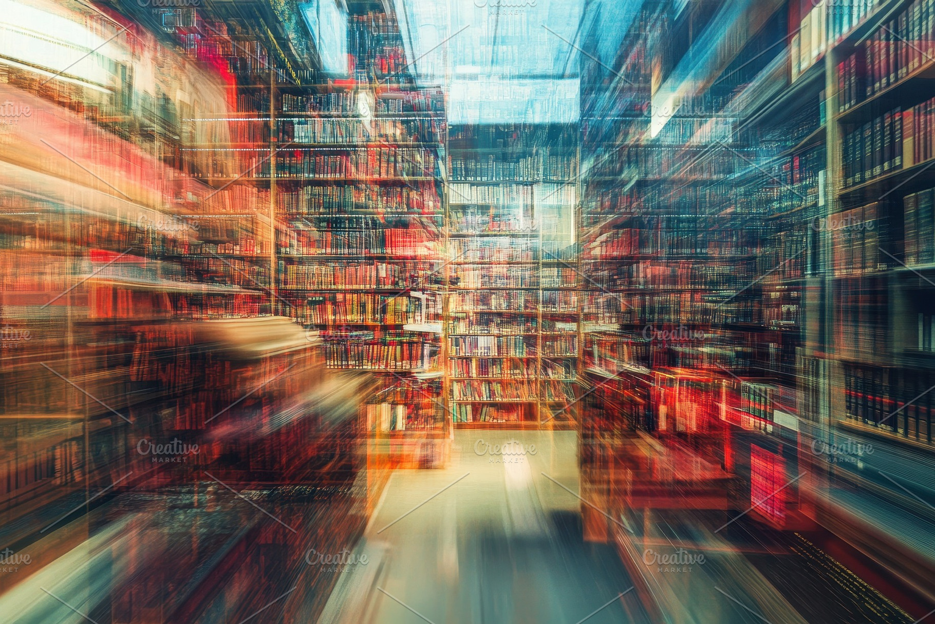 Discover a unique book collection, a Photo by Pavel_design