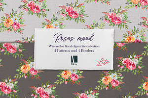 ROSE MOOD Patterns & Borders