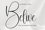 Belive, a Font by FreshTypeINK (Thumbnail 1 of 8)