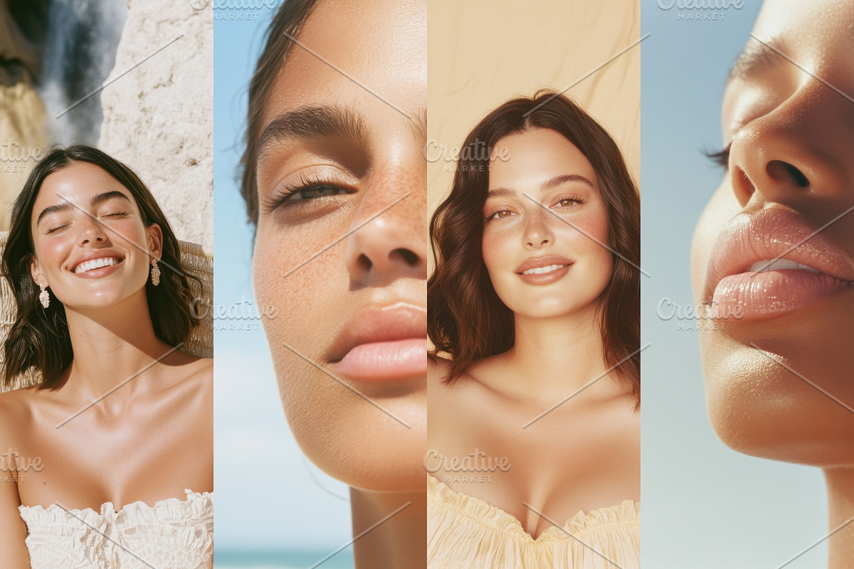 Serene Summer Beach Stock Images, a Beauty & Fashion Photo by Make Stories Studio (Photo 12 of 12)