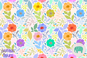 Petites Fleurs patterns, a Pattern Graphic by Anny Cecilia Walter (Thumbnail 2 of 4)