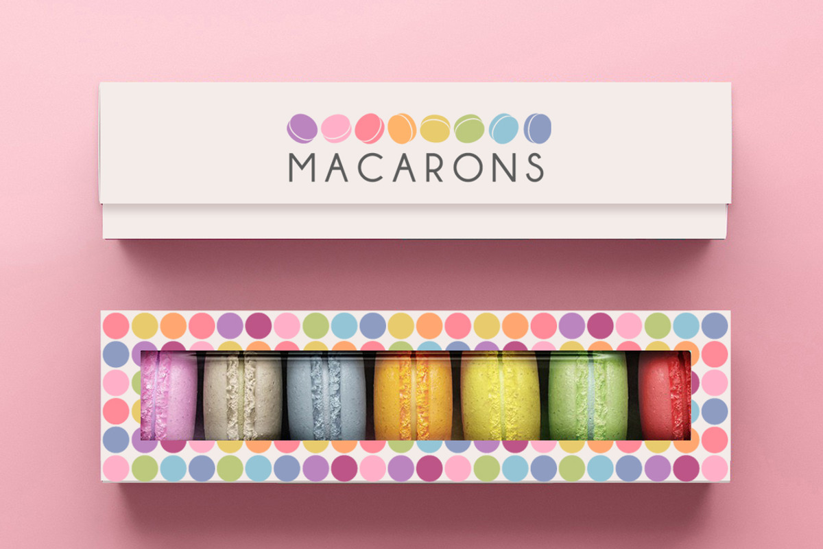 Macarons Logo set, a Branding & Logo Template by IKarGraphics (Photo 3 of 8)