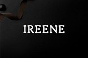 Ireene Serif 3 Font Family Pack, a Serif Font by Creativetacos (Thumbnail 1 of 6)