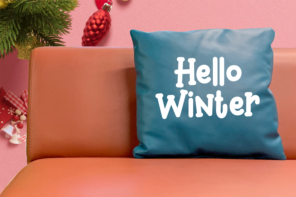 Holiday Cheer Font, a Sans Serif Font by Mabhal Studio (Photo 7 of 10)