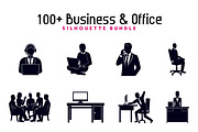 Business & Office Silhouette Bundle, an Illustration by Creative_View (Thumbnail 3 of 4)