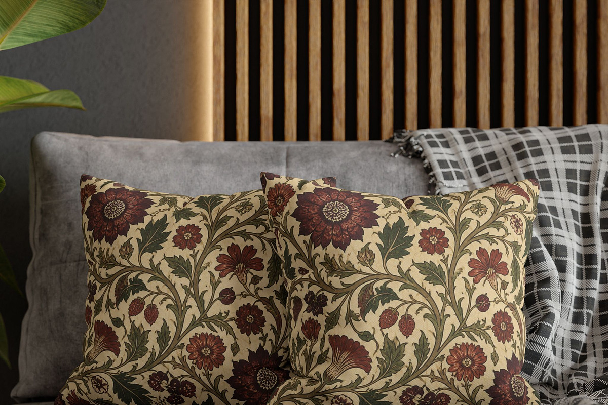 William Morris Inspired Pattern Bund, a Pattern Graphic by elfy creative (Photo 10 of 11)