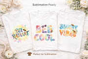 Summer Bee Watercolor Sublimation, an Illustration by Artnoy (Thumbnail 5 of 8)