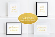 A4 Clean frame mockup bundle (44), a Print Template by BrownLeopard (Thumbnail 1 of 10)
