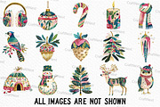 Whimsical Winter Clipart Bundle, an Illustration by Craft Nest (Thumbnail 5 of 6)