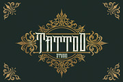 Mockrim Modern Blackletter, a Blackletter Font by dansdesign (Thumbnail 2 of 6)