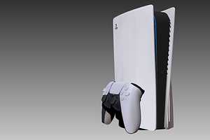 PLAYSTATION 5 DUALSENSE Low-poly