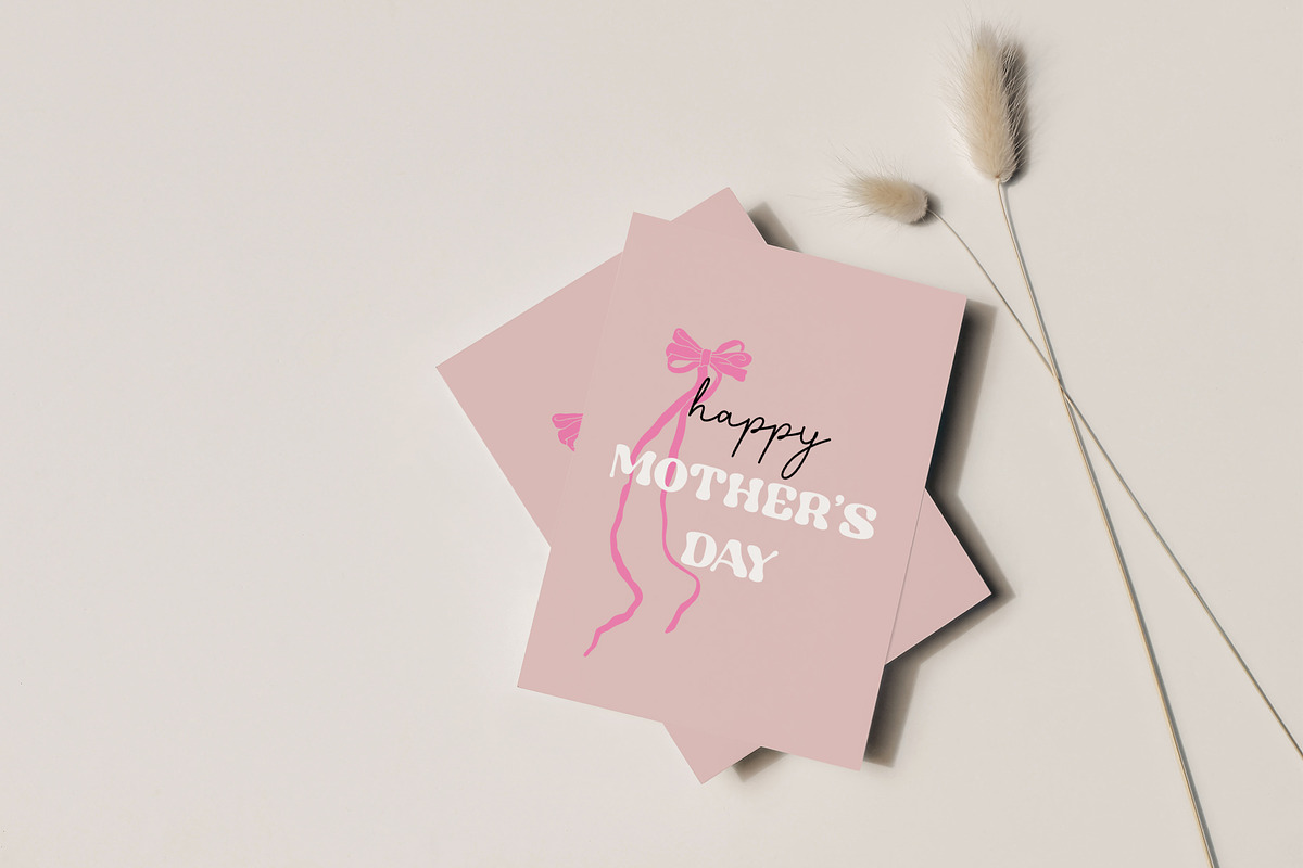 Happy Mother's Day Card Set, a Seasonal Illustration by Rose Design (Photo 3 of 8)