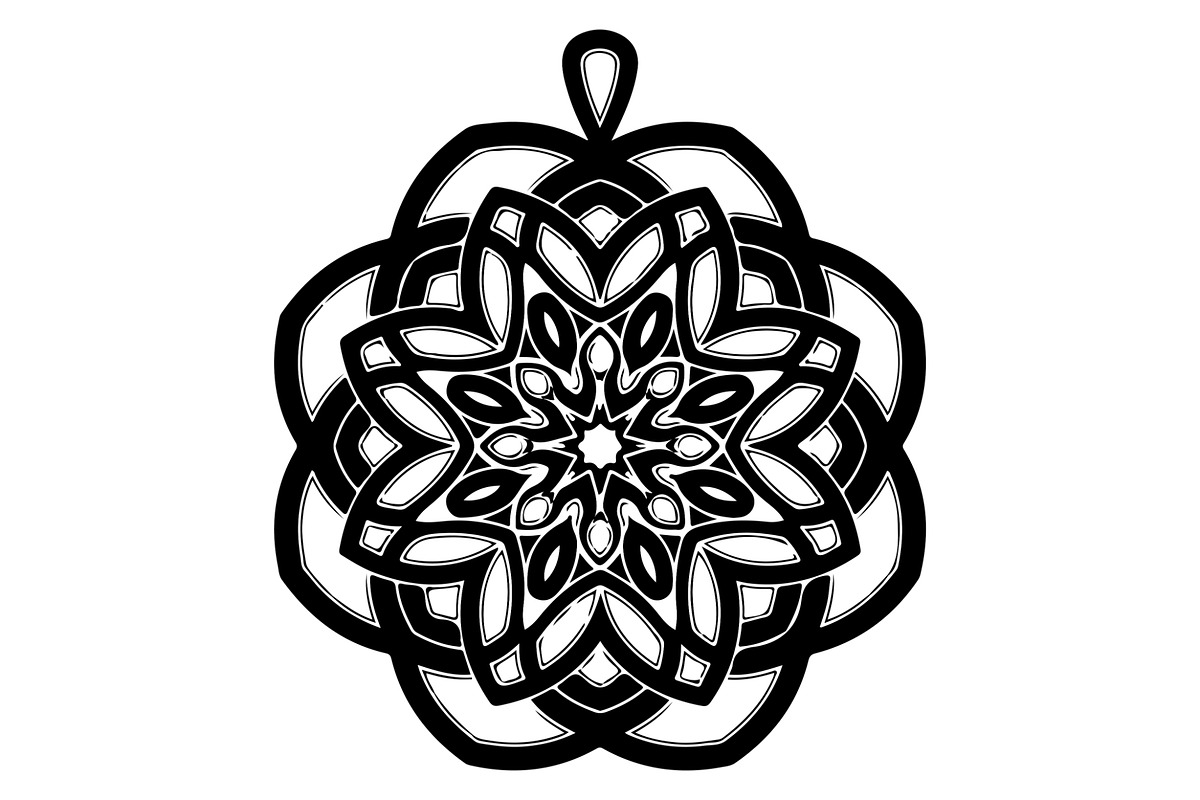 Ornamental Mandala and Lotus Set, a Decorative Illustration by balal (Photo 10 of 16)