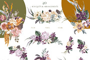 Tropical Jungle Floral Watercolor, an Illustration by Cat In Colour (Thumbnail 5 of 8)