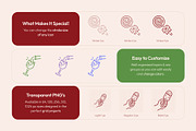 Christmas Icons Art Set, an Outline Icon by Prosymbols (Thumbnail 2 of 7)