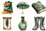 Halloween Sublimation Clipart, an Illustration by OK Design (Thumbnail 3 of 5)