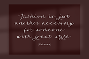 Qarllottey Modern Elegant Script F, a Script Font by Allouse Studio (Thumbnail 3 of 11)