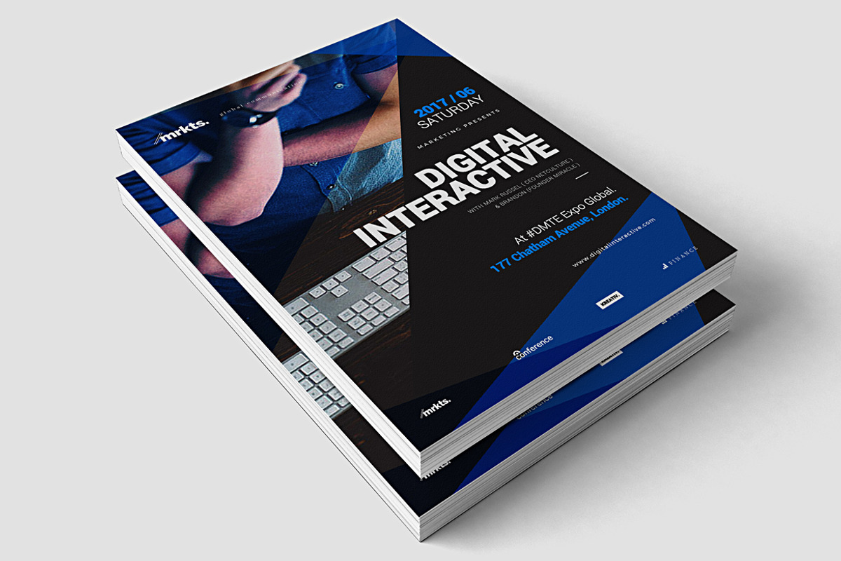 Digital Interactive Flyer, a Marketing Template by Punkl Camp