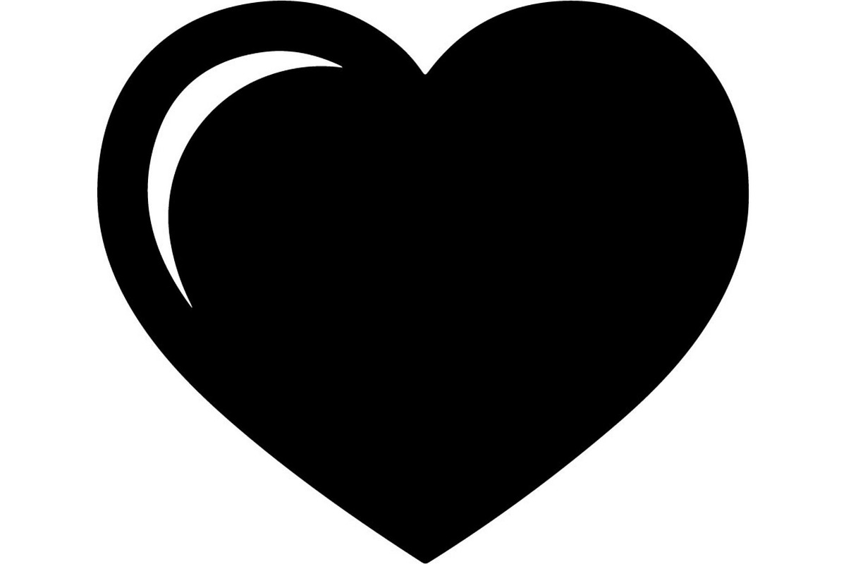 Heart Shape Silhouette, an Object Graphic by Creativeshirt (Photo 16 of 19)