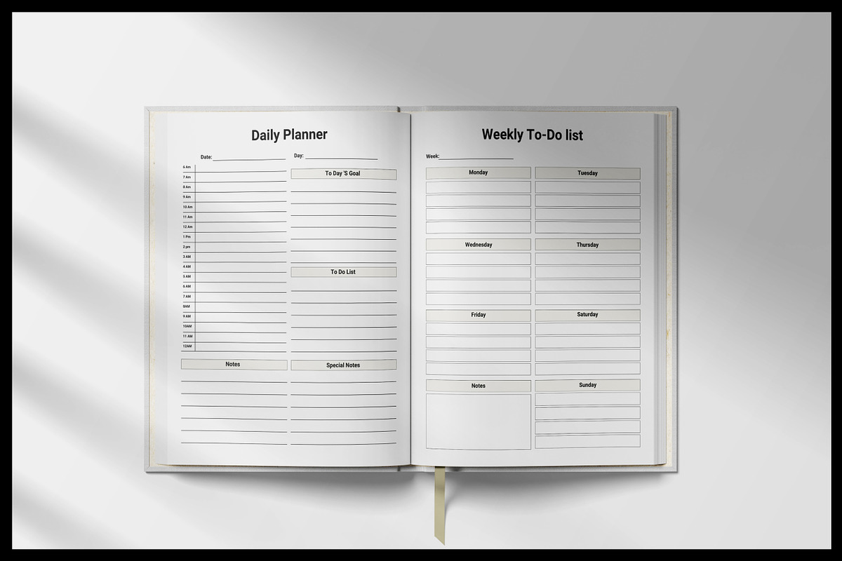 ADHD Planner for Adults, a Stationery Template by Designmela01 (Photo 2 of 8)