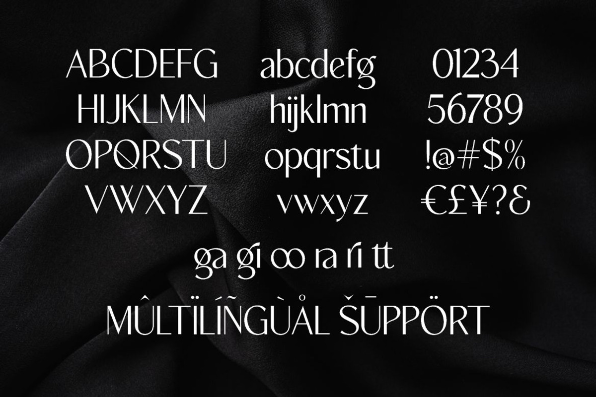 Sargie - Elegant Sans, a Sans Serif Font by Almeera Std (Photo 10 of 10)