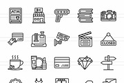 Shopping Mall Line Icons, an Icon by IconBunny (Thumbnail 2 of 2)