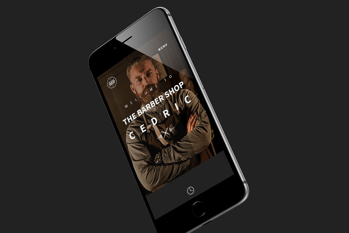 Cedric: One-Page PSD Template, a Landing Page Template by Devero (Photo 16 of 16)