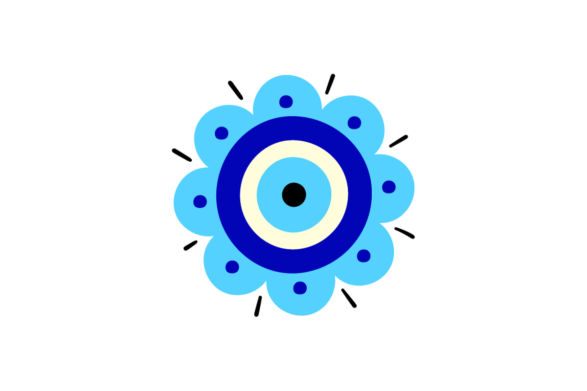 Greek Evil Eye Vector Set, an Empty State Illustration by Creathub Studio (Photo 4 of 6)