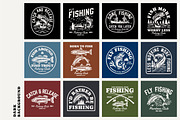 Fishing Design Collection - Mono, a Branding & Logo Template by cd-design.co (Thumbnail 3 of 8)