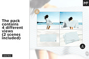 Beach Towel Mock-up, a Product Mockup by Mocca Mockups Store (Thumbnail 2 of 9)