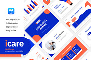 Icare Healthcare Keynote Template, a Presentation Template by Loin Studio (Thumbnail 1 of 5)
