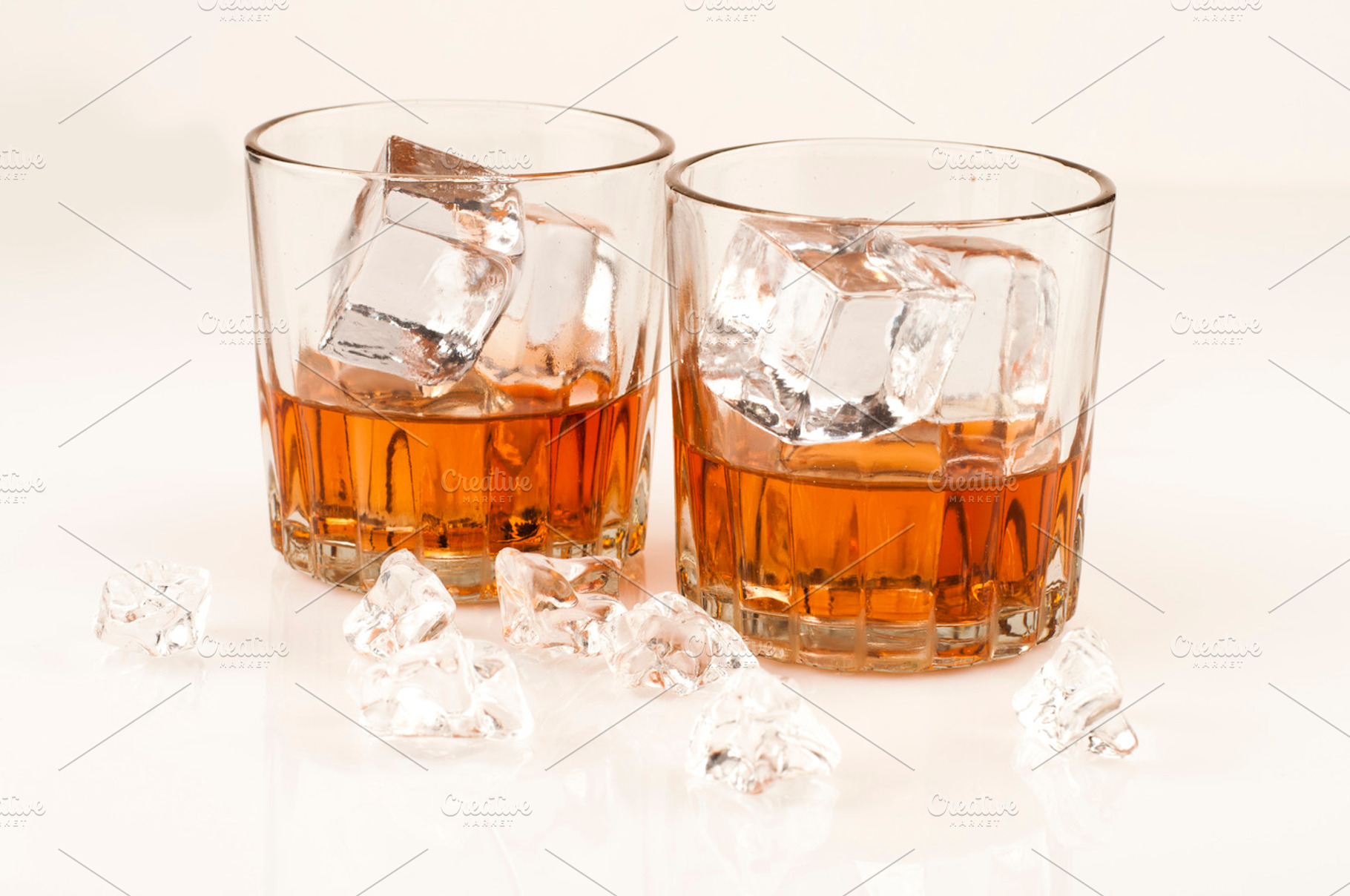 Wine With Ice Cubes Stock Photo Containing Ice Cubes And Alcohol