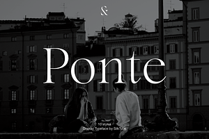 Ponte - 10 Font Family