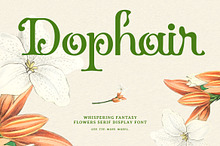 Dophair Fantasy Serif Display Font