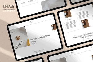 Squarespace Website Template DREAMY