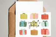 Watercolor Christmas Patterns, a Pattern Graphic by MontgomeryFest (Thumbnail 3 of 3)