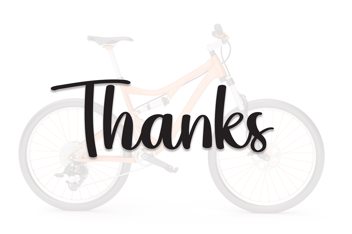 Bicycle | Script Font, a Script Font by Scratchones (Photo 3 of 8)