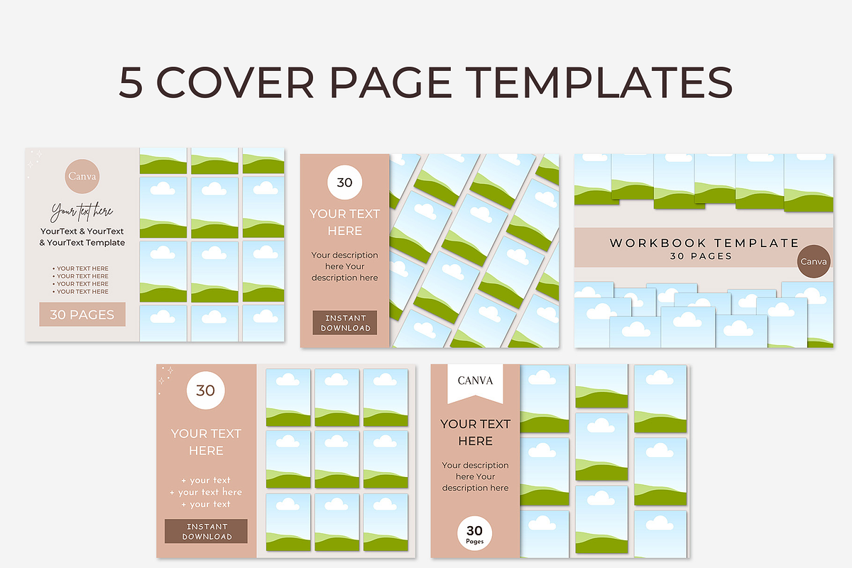 Printable Mockups Listing Templates, a Books & Magazine Mockup by NoemieDesigns (Photo 2 of 7)