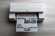 Front Page Newspaper Template, a Magazine Template by ZoloDesignHub (Thumbnail 5 of 7)