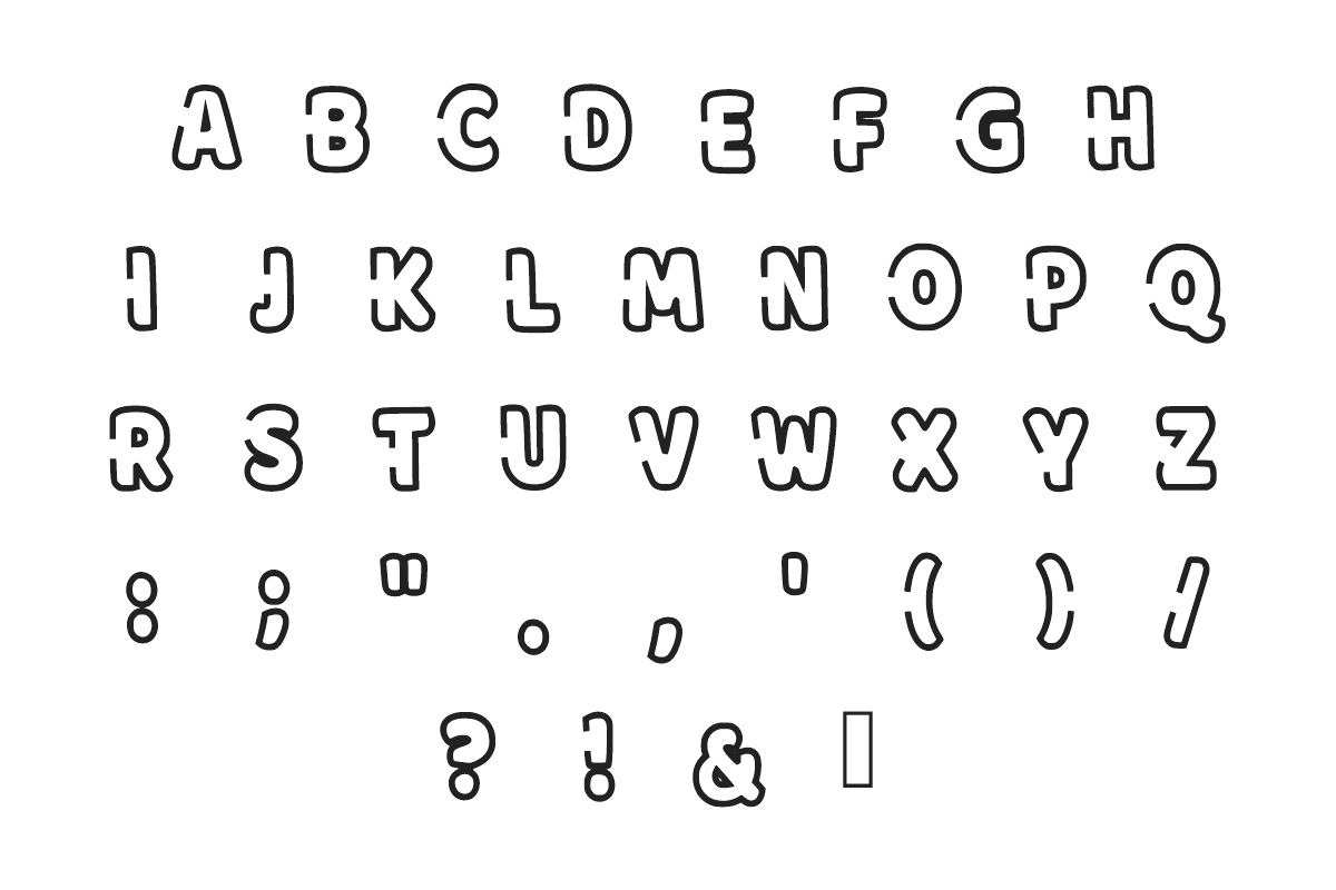 Unique Bolder, a Handwritten Font by Fourteen Letter (Photo 3 of 7)