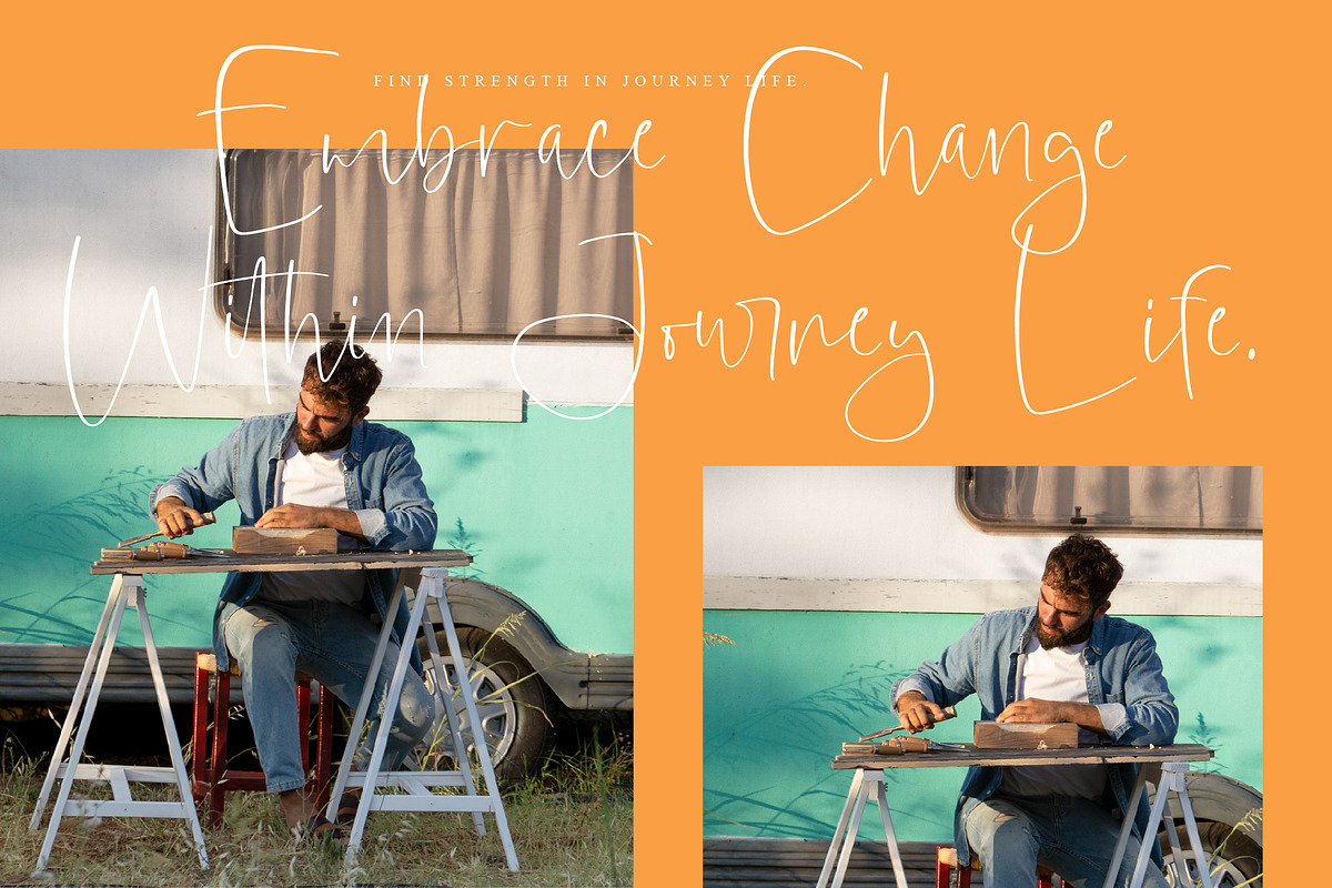SunsetRise, a Handwritten Font by operatype.co (Photo 7 of 15)